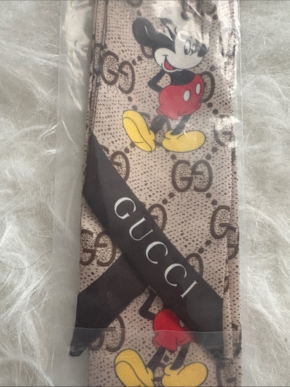 New Gucci Bloom & Guilty Perfume Black GG Knotted Headband & Twilly Bundle - Picture 6 of 6